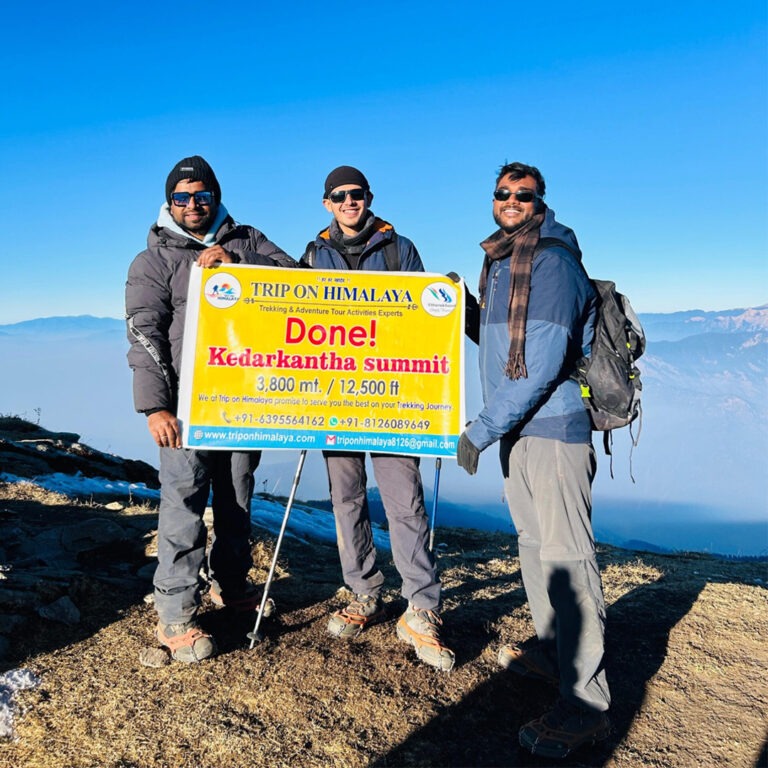 kedarkantha summit in uttarakhand