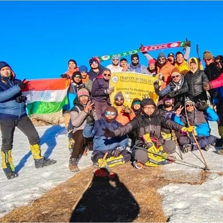 kedarkantha trek with trip on himalaya